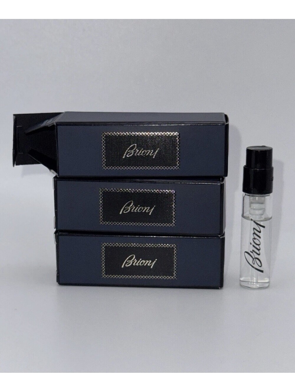 3 Brioni By Brioni Fragrance EDP Sample Spray  .06 oz./1.8 ml NEW NIB Travel